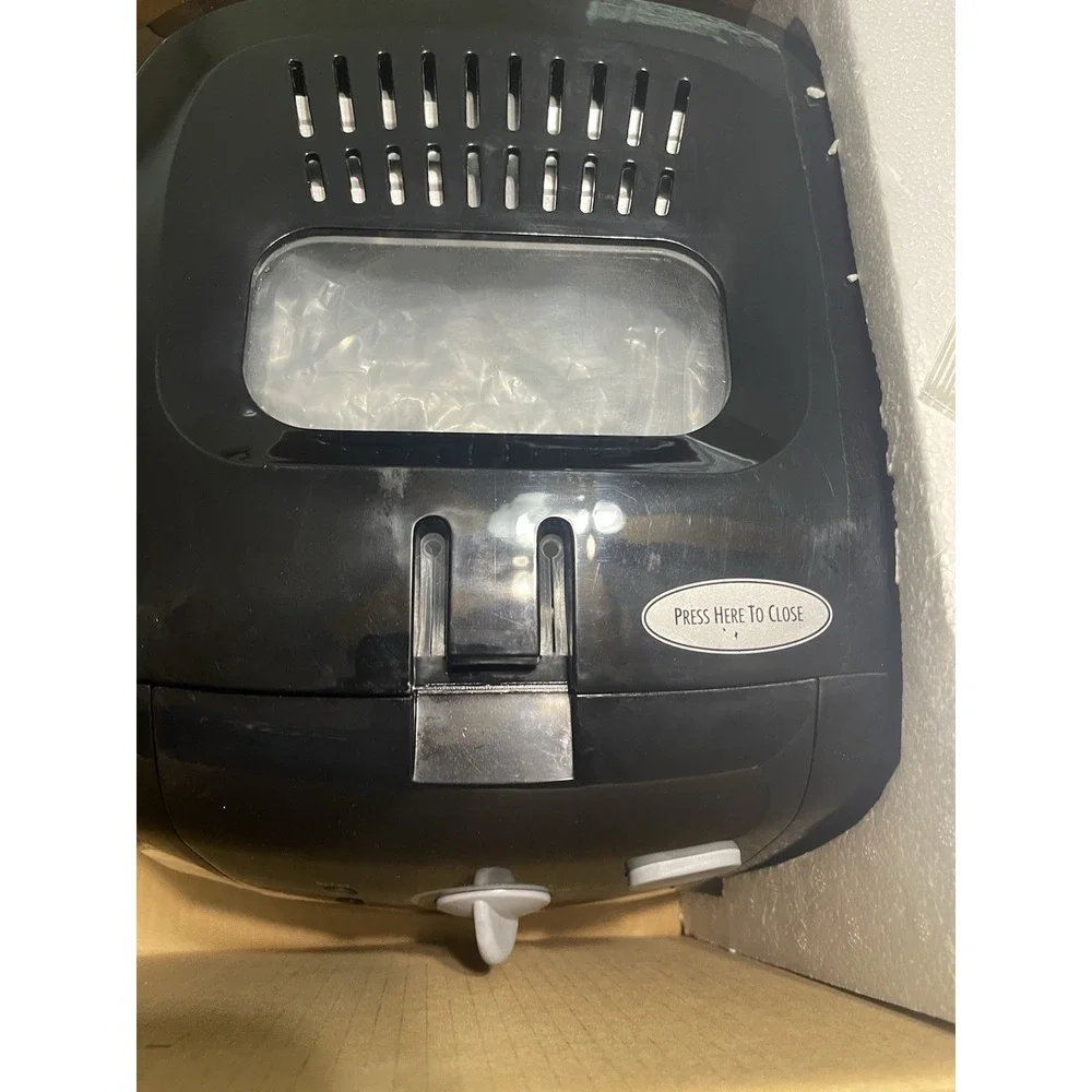 Hamilton Beach 35021 Deep Fryer With Cool Touch Black Pre owned‎